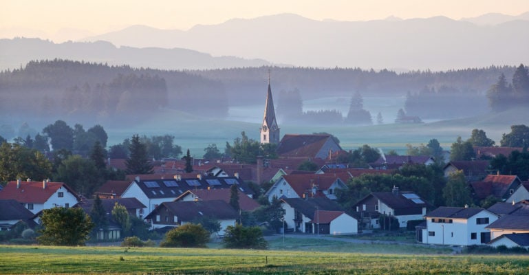 Blick auf Aitrang