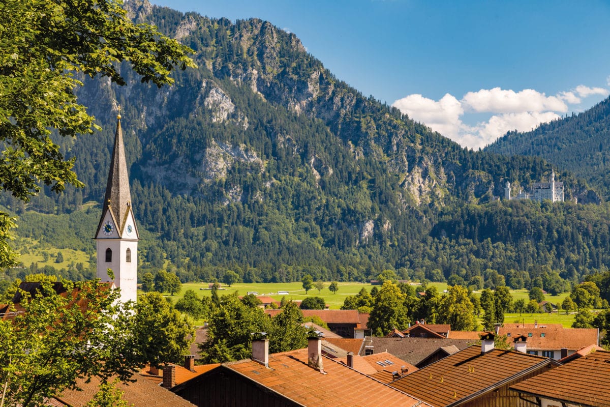 Blick auf Schwangau