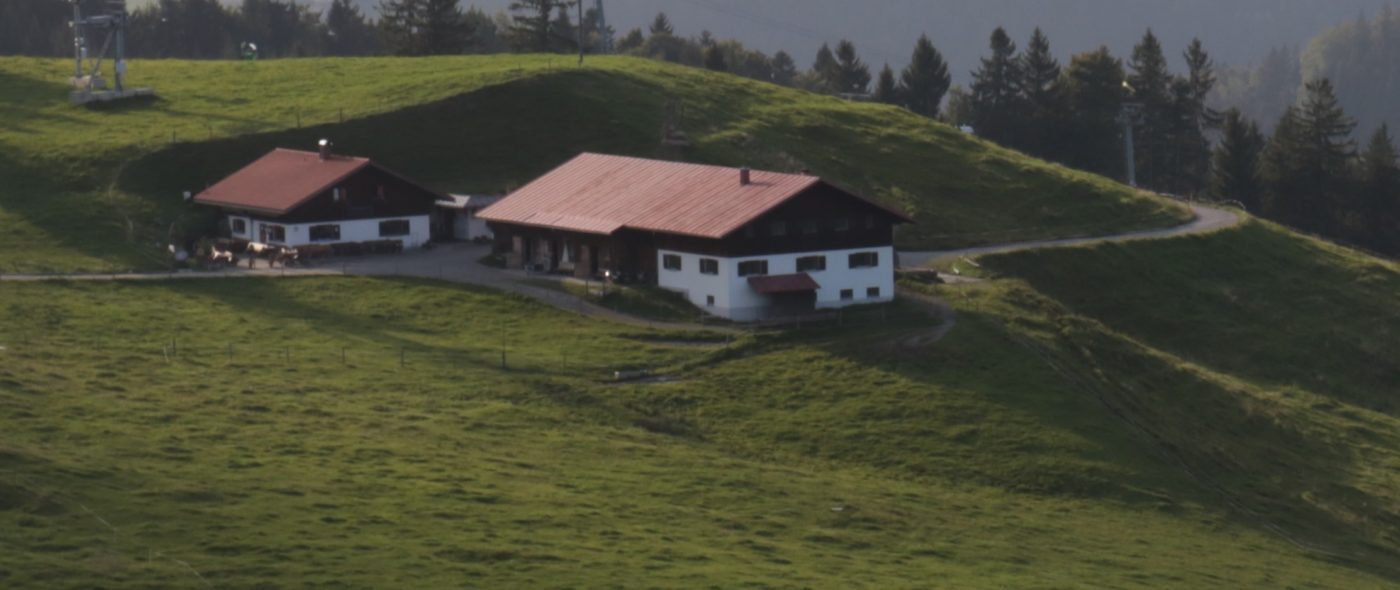 Blick auf Sennalpe Oberhündle