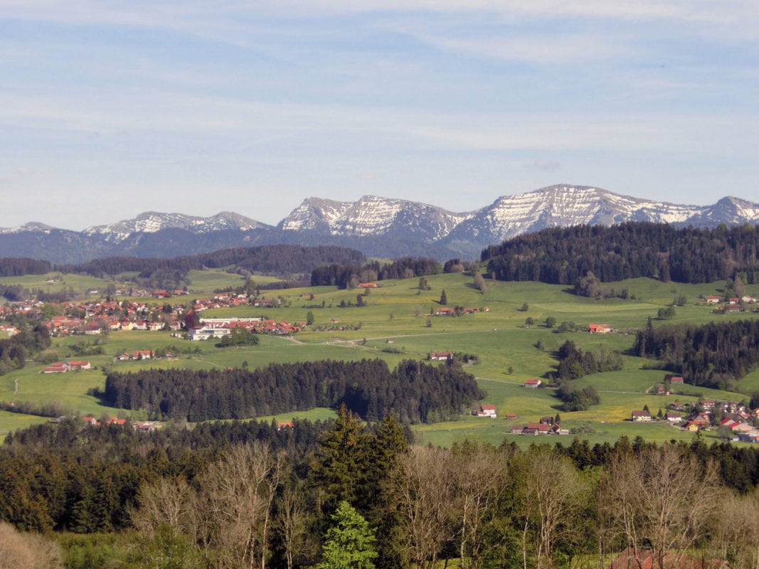 Blick auf Simmerberg