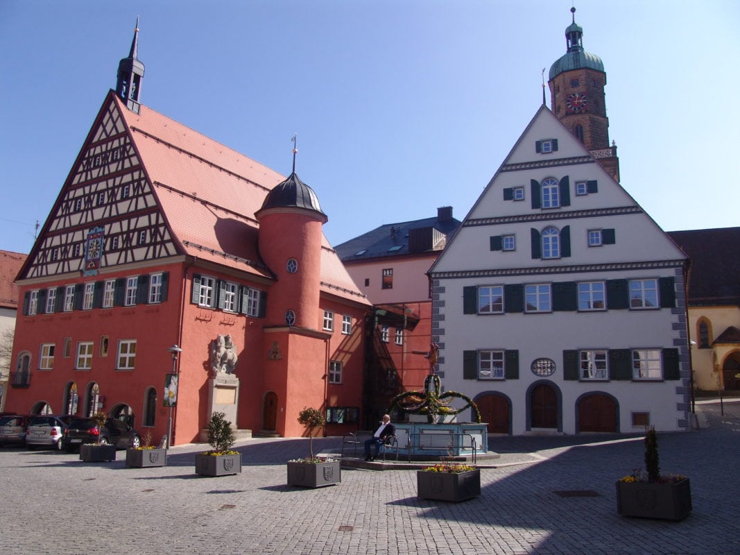 Rathaus und Marktplatz (Bopfingen)