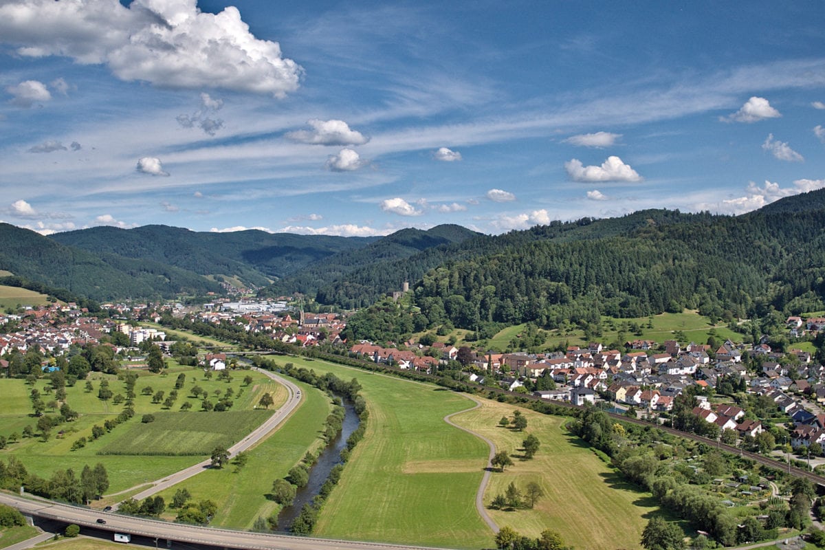 Hausach Panoramabild