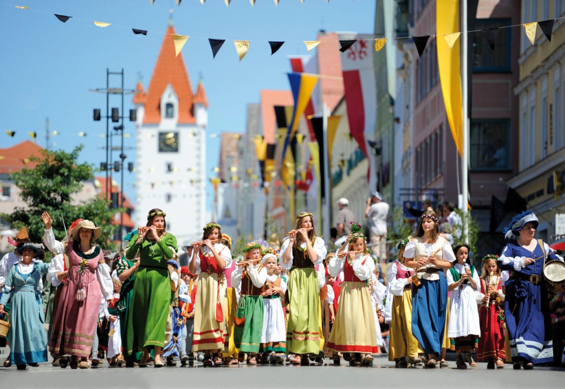 Mindelheim Frundsbergfest Festumzug