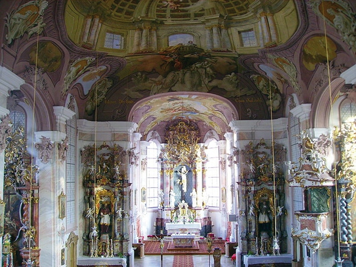 Stöttwang Pfarrkirche St. Gordian und Epimach