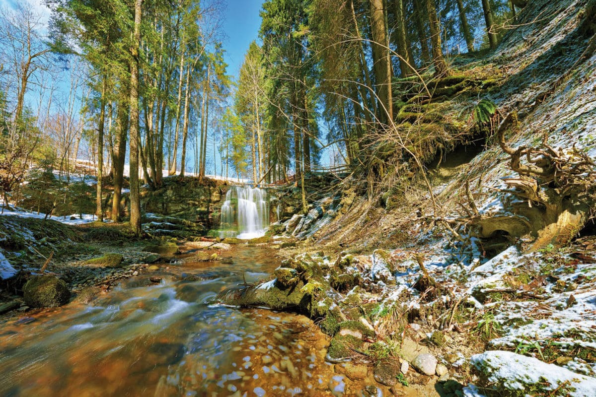 Weitnau Speckbach Wasserfall